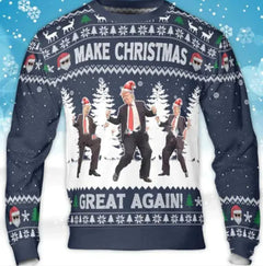 Festive Thick Knit Christmas Sweater